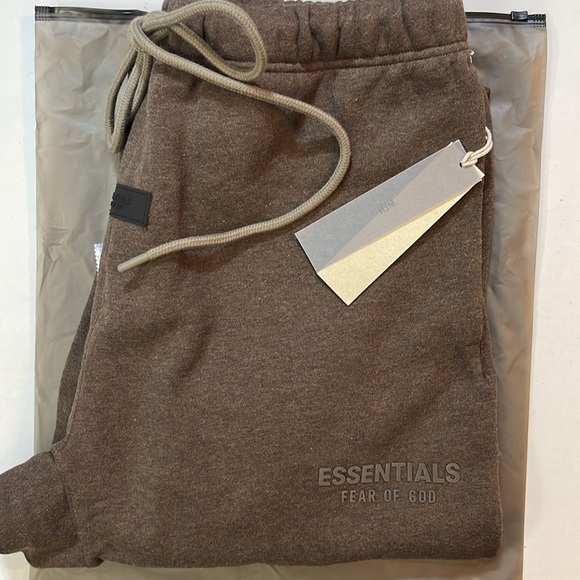 fear of god essentials 2024 heather wood sweatpants - Picture 7 of 10